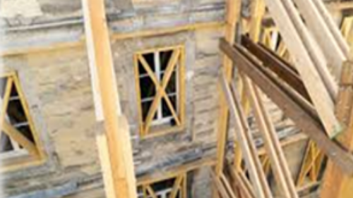 Travaux de réhabilitation
