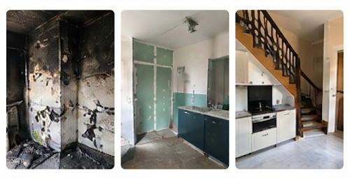 INCENDIE DANS UNE MAISON DANS LE 94