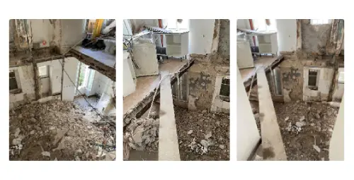 travaux sur planchers structurels
