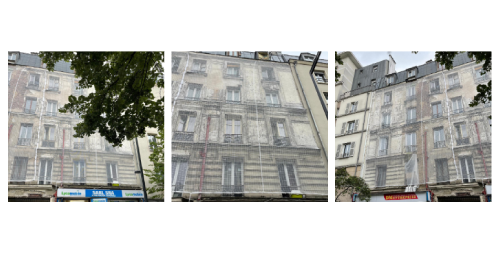 filet de protection façade Saint-Denis