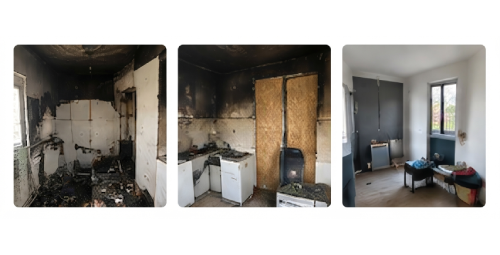 Incendie dans une cuisine à Aubervilliers