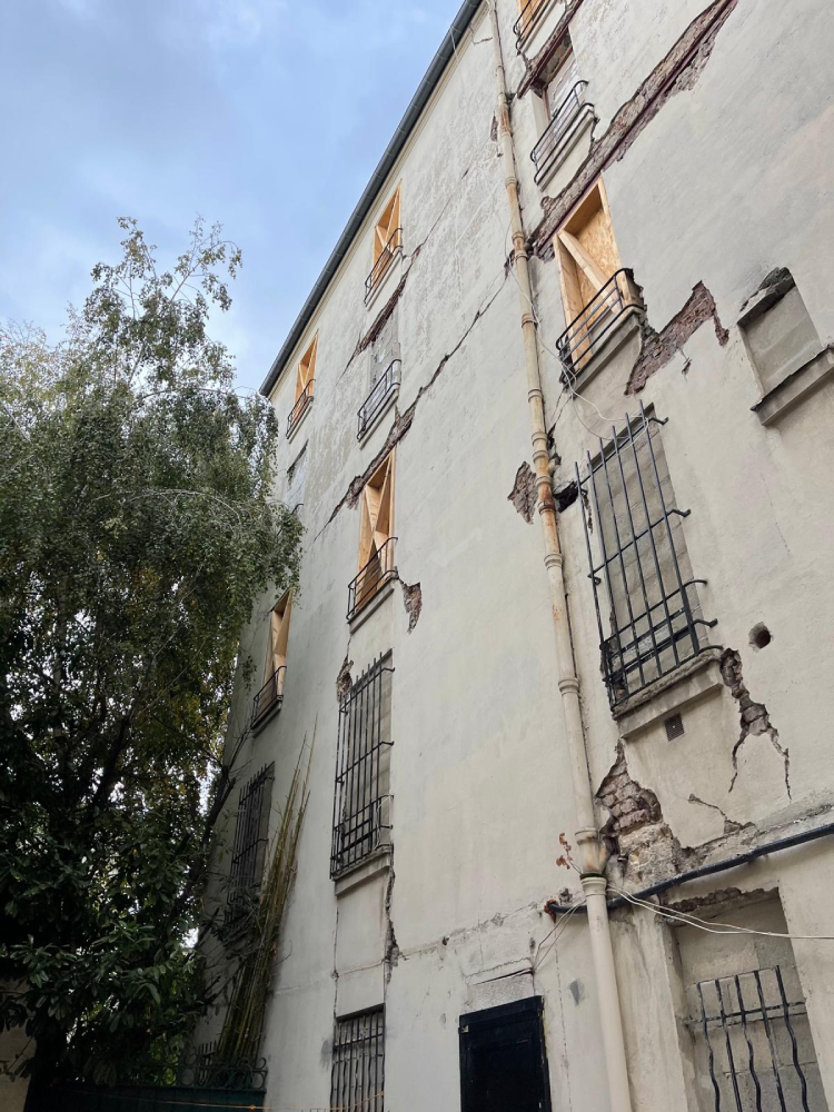étaiement immeuble