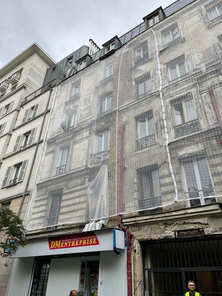 travaux de mise en sécurité