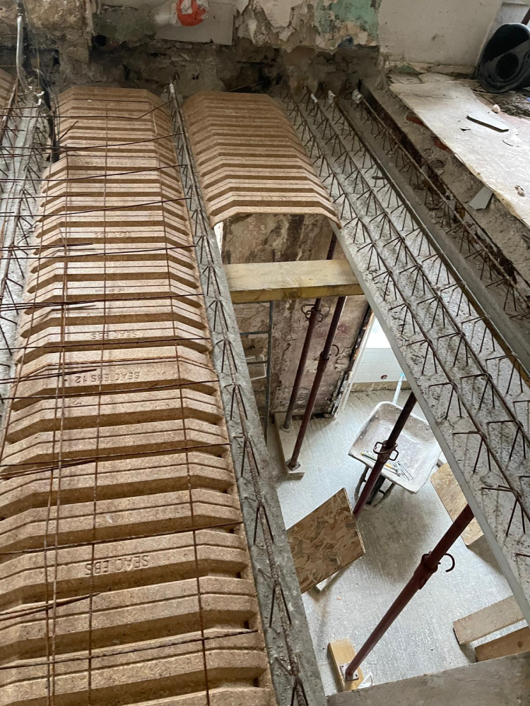 poutrelles béton hourdis