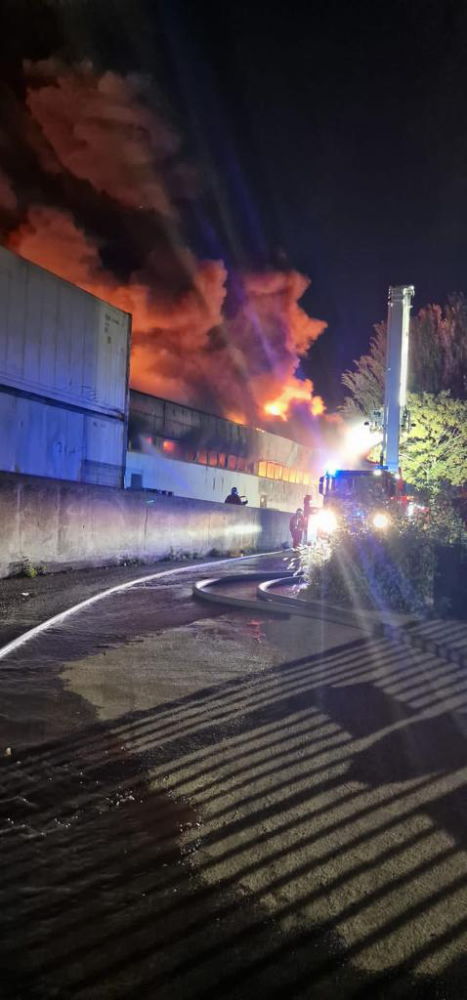 Étaiement structurel après incendie