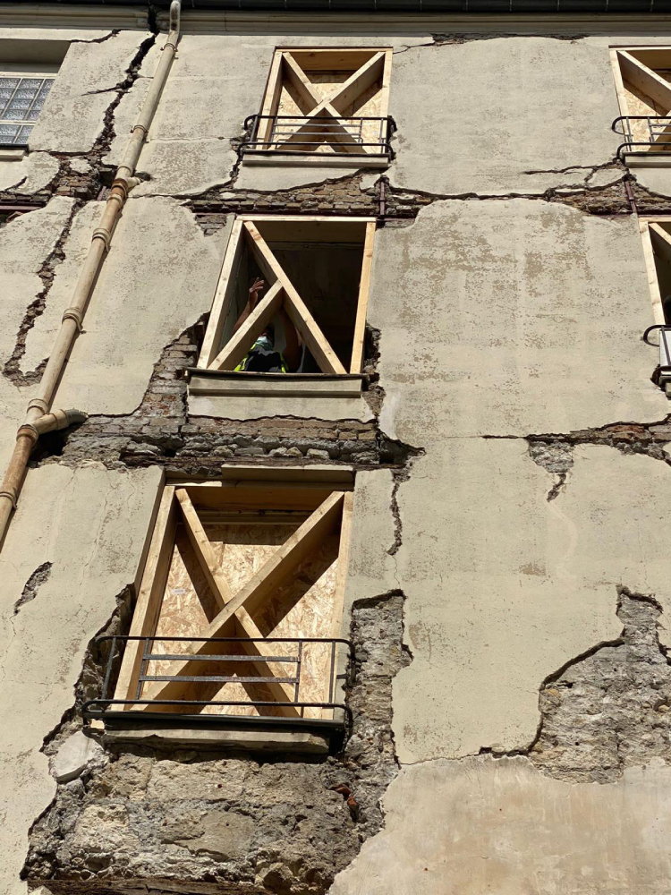 Mise en sécurité d'urgence _ Confortement de structure